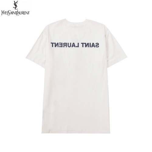 Replica Yves Saint Laurent YSL T-shirts Short Sleeved For Men #891024 $27.00 USD for Wholesale