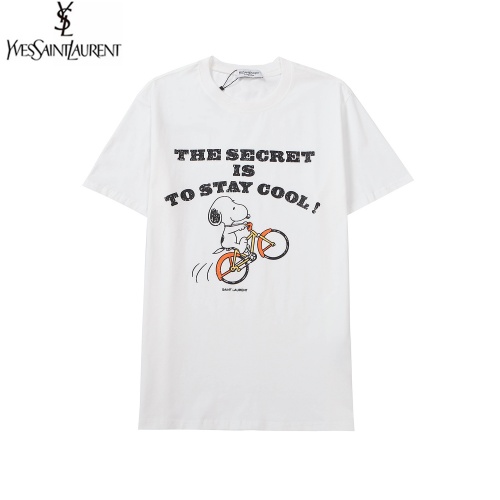 Yves Saint Laurent YSL T-shirts Short Sleeved For Men #891028 $29.00 USD, Wholesale Replica Yves Saint Laurent YSL T-shirts