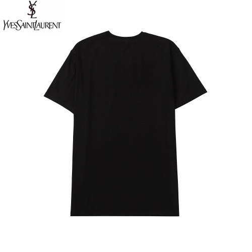 Replica Yves Saint Laurent YSL T-shirts Short Sleeved For Men #891029 $29.00 USD for Wholesale