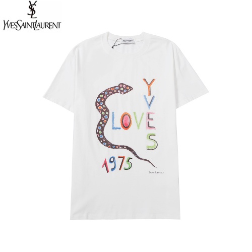 Yves Saint Laurent YSL T-shirts Short Sleeved For Men #891032 $29.00 USD, Wholesale Replica Yves Saint Laurent YSL T-shirts