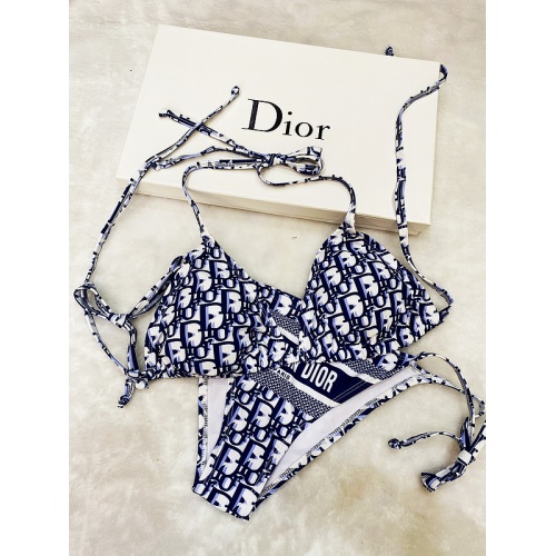 Replica Christian Dior Bathing Suits For Women #891136 $25.00 USD for Wholesale