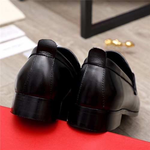 Replica Salvatore Ferragamo Leather Shoes For Men #891159 $80.00 USD for Wholesale