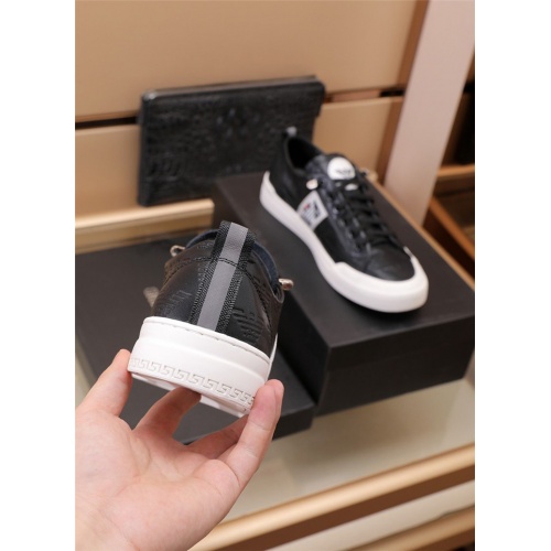 Replica Armani Casual Shoes For Men #891181 $82.00 USD for Wholesale