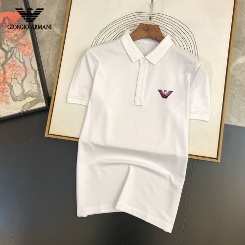 Armani T-Shirts Short Sleeved For Men #891324 $29.00 USD, Wholesale Replica Armani T-Shirts
