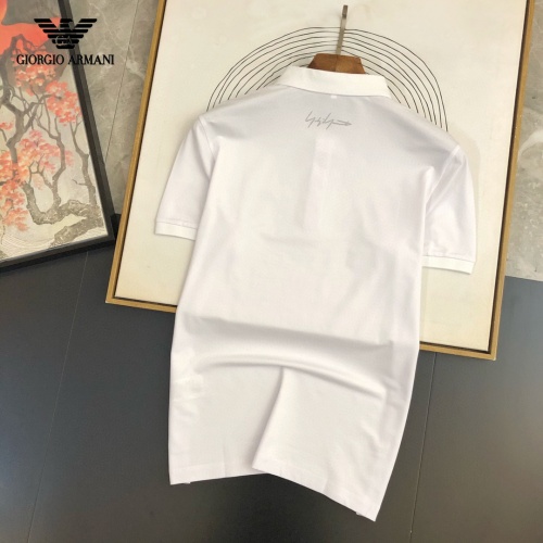 Replica Armani T-Shirts Short Sleeved For Men #891324 $29.00 USD for Wholesale