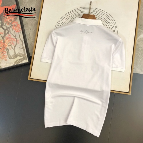 Replica Balenciaga T-Shirts Short Sleeved For Men #891353 $29.00 USD for Wholesale