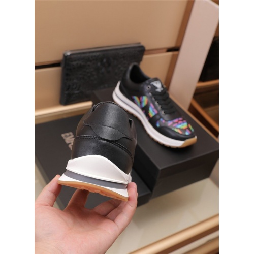 Replica Armani Casual Shoes For Men #891410 $80.00 USD for Wholesale