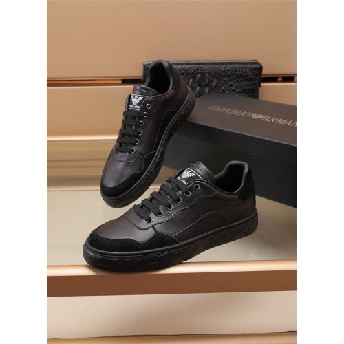 Armani Casual Shoes For Men #891414 $80.00 USD, Wholesale Replica Armani Casual Shoes