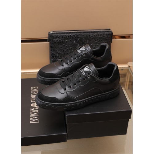 Replica Armani Casual Shoes For Men #891414 $80.00 USD for Wholesale