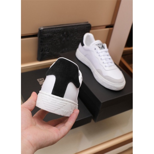 Replica Armani Casual Shoes For Men #891415 $80.00 USD for Wholesale