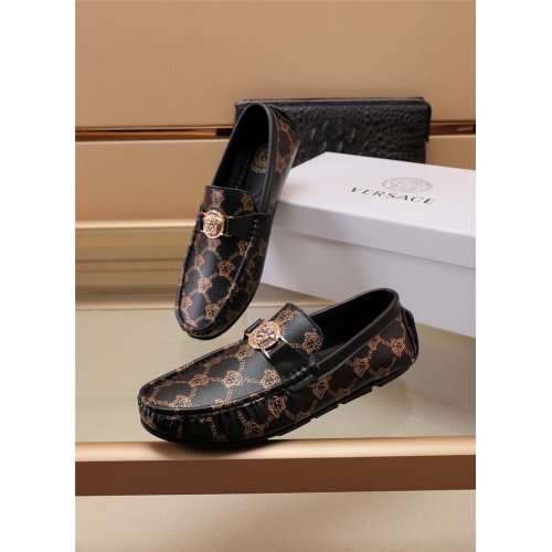 Versace Casual Shoes For Men #891417 $82.00 USD, Wholesale Replica Versace Casual Shoes