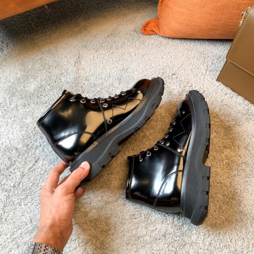 Replica Alexander McQueen Boots For Women #891569 $92.00 USD for Wholesale