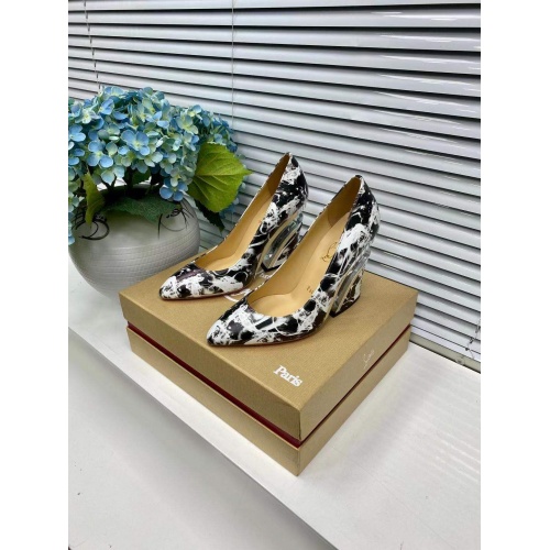 Christian Louboutin High-heeled shoes For Women #891617 $122.00 USD, Wholesale Replica Christian Louboutin High-heeled shoes