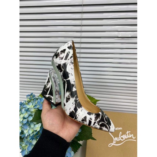 Replica Christian Louboutin High-heeled shoes For Women #891617 $122.00 USD for Wholesale