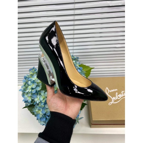 Replica Christian Louboutin High-heeled shoes For Women #891618 $122.00 USD for Wholesale