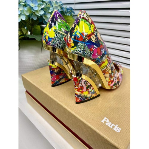Replica Christian Louboutin High-heeled shoes For Women #891619 $122.00 USD for Wholesale