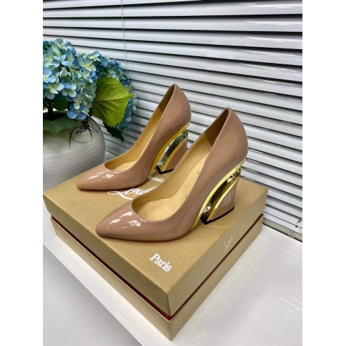 Christian Louboutin High-heeled shoes For Women #891620 $122.00 USD, Wholesale Replica Christian Louboutin High-heeled shoes