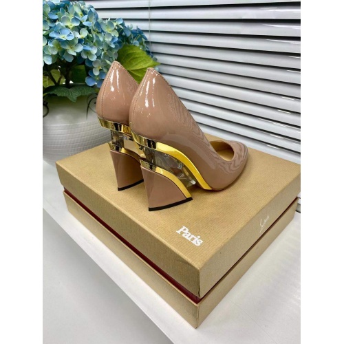 Replica Christian Louboutin High-heeled shoes For Women #891620 $122.00 USD for Wholesale