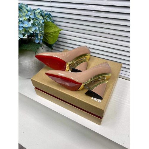 Replica Christian Louboutin High-heeled shoes For Women #891620 $122.00 USD for Wholesale