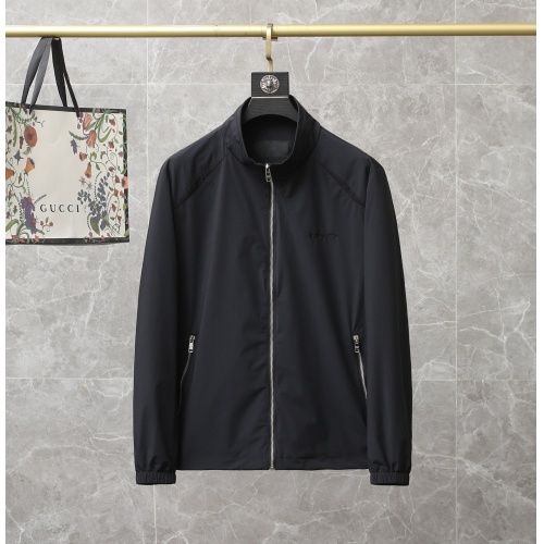 Prada Jackets Long Sleeved For Men #891648 $115.00 USD, Wholesale Replica Prada Coat &amp; Jackets