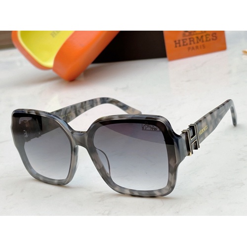 Hermes AAA Quality Sunglasses #891656 $64.00 USD, Wholesale Replica Hermes AAA Quality Sunglasses