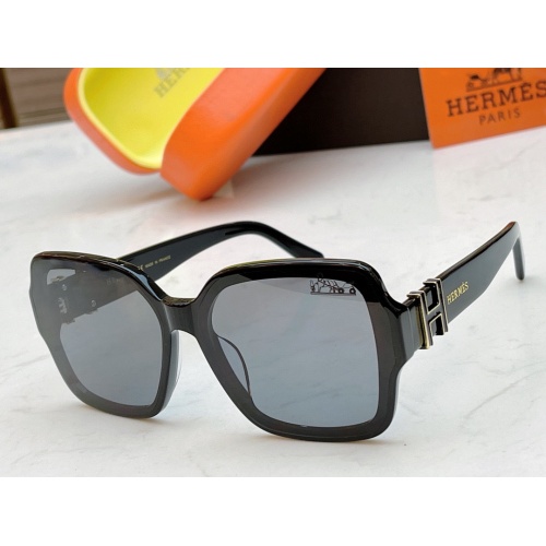 Hermes AAA Quality Sunglasses #891657 $64.00 USD, Wholesale Replica Hermes AAA Quality Sunglasses