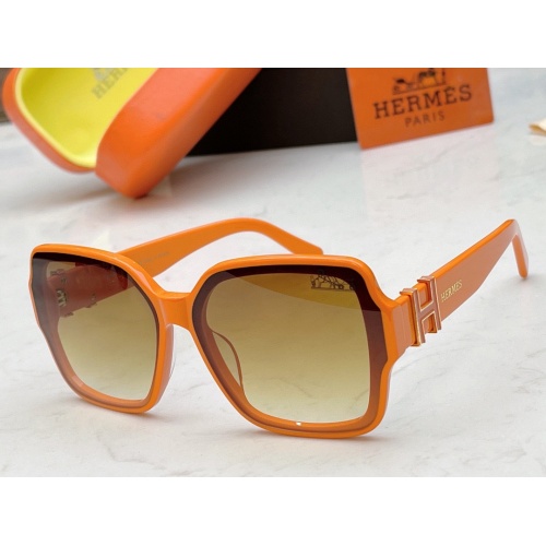 Hermes AAA Quality Sunglasses #891659 $64.00 USD, Wholesale Replica Hermes AAA Quality Sunglasses