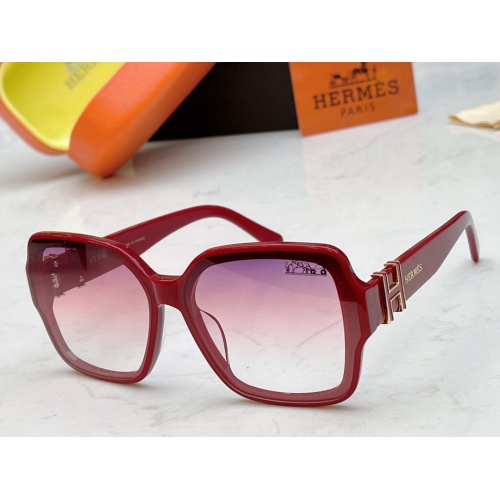Hermes AAA Quality Sunglasses #891661 $64.00 USD, Wholesale Replica Hermes AAA Quality Sunglasses