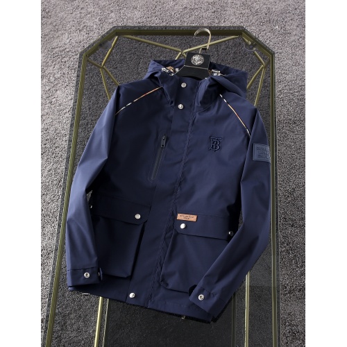 Replica Burberry Jackets Long Sleeved For Men #891718 $88.00 USD for Wholesale