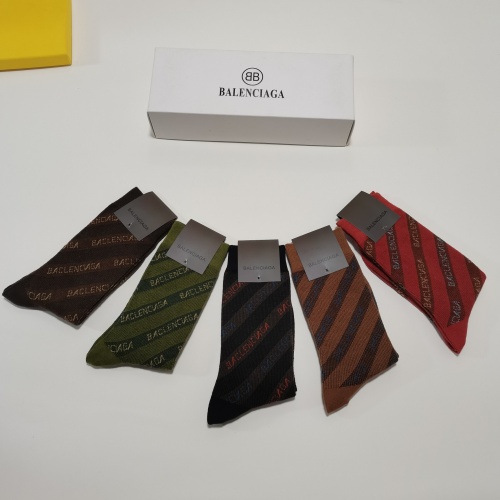 Replica Balenciaga Socks #891774 $27.00 USD for Wholesale