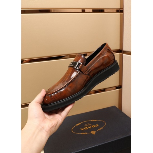 Replica Prada Casual Shoes For Men #891817 $92.00 USD for Wholesale
