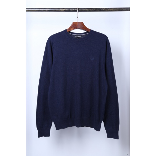 Armani Sweaters Long Sleeved For Men #891926 $40.00 USD, Wholesale Replica Armani Sweaters