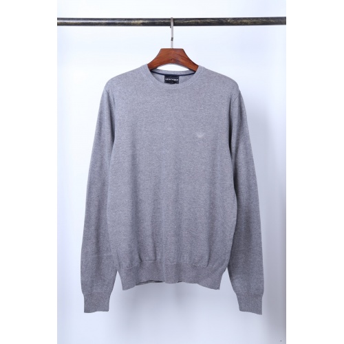Armani Sweaters Long Sleeved For Men #891928 $40.00 USD, Wholesale Replica Armani Sweaters