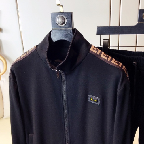 Replica Fendi Tracksuits Long Sleeved For Men #892138 $106.00 USD for Wholesale