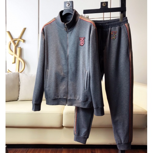 Burberry Tracksuits Long Sleeved For Men #892140 $106.00 USD, Wholesale Replica Burberry Tracksuits