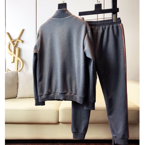Replica Burberry Tracksuits Long Sleeved For Men #892140 $106.00 USD for Wholesale