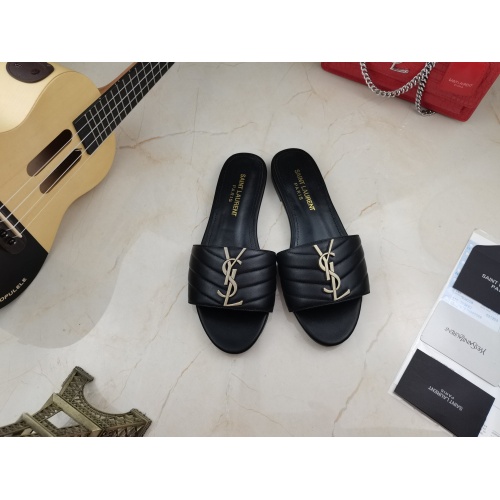 Replica Yves Saint Laurent YSL Slippers For Women #892178 $85.00 USD for Wholesale