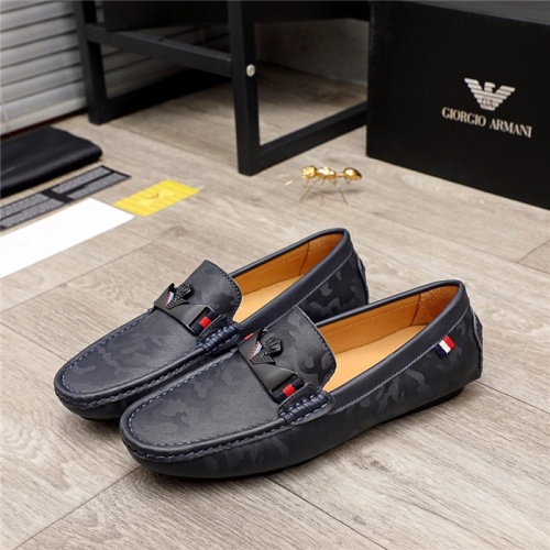 Armani Casual Shoes For Men #892246 $68.00 USD, Wholesale Replica Armani Casual Shoes
