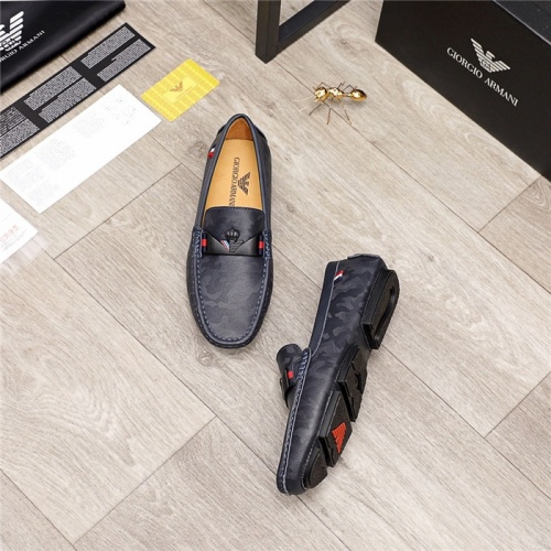 Replica Armani Casual Shoes For Men #892246 $68.00 USD for Wholesale