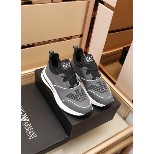 Armani Casual Shoes For Men #892282 $82.00 USD, Wholesale Replica Armani Casual Shoes
