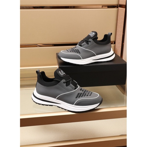 Replica Armani Casual Shoes For Men #892282 $82.00 USD for Wholesale