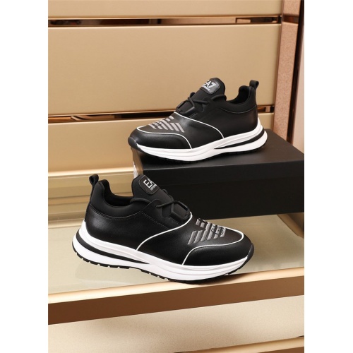 Replica Armani Casual Shoes For Men #892284 $82.00 USD for Wholesale