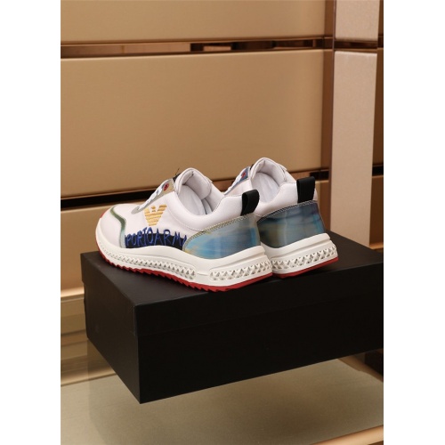 Replica Armani Casual Shoes For Men #892288 $80.00 USD for Wholesale