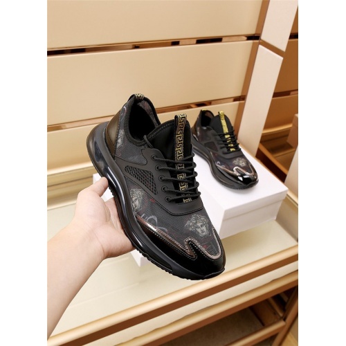 Replica Versace Casual Shoes For Men #892291 $82.00 USD for Wholesale