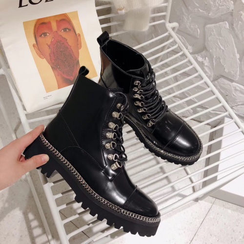 Replica Balmain Boots For Women #892483 $115.00 USD for Wholesale