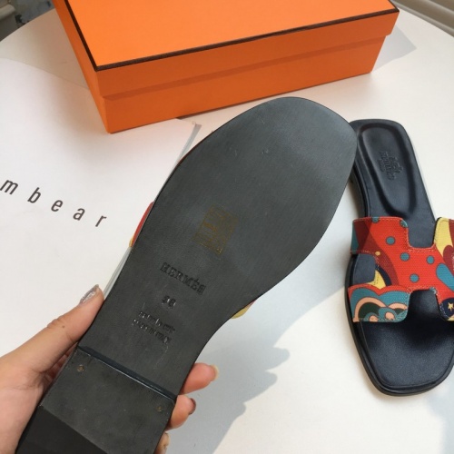 Replica Hermes Slippers For Women #892497 $64.00 USD for Wholesale