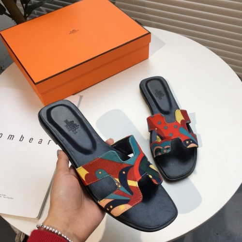 Replica Hermes Slippers For Women #892497 $64.00 USD for Wholesale