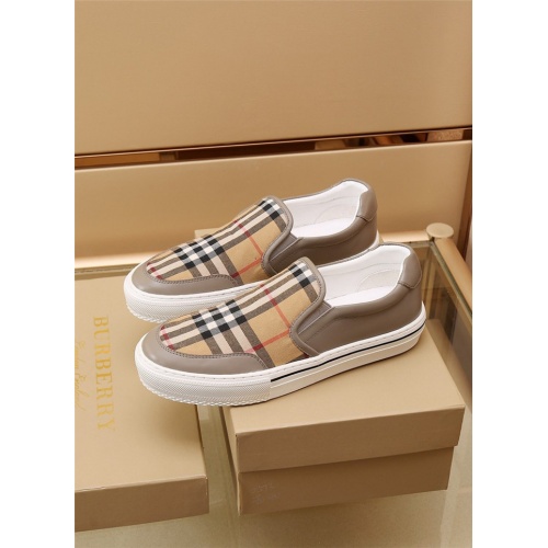 Replica Burberry Casual Shoes For Men #892562 $80.00 USD for Wholesale