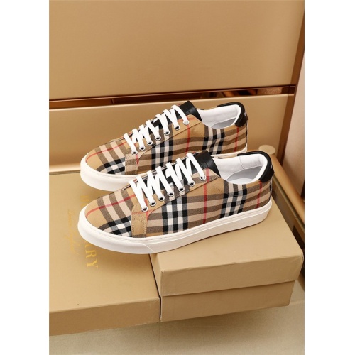 Replica Burberry Casual Shoes For Men #892563 $80.00 USD for Wholesale