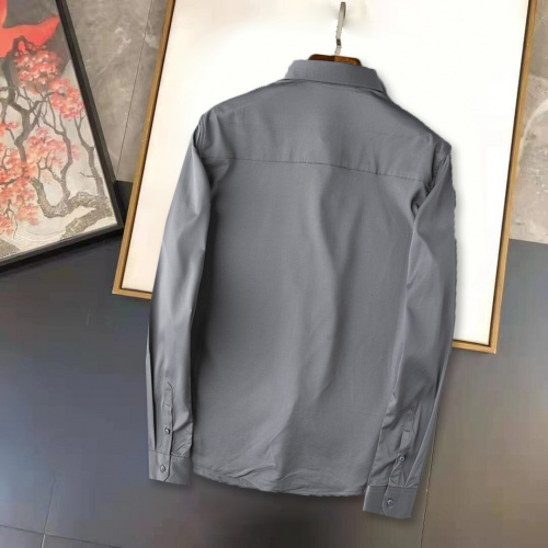 Replica Prada Shirts Long Sleeved For Men #892578 $45.00 USD for Wholesale
